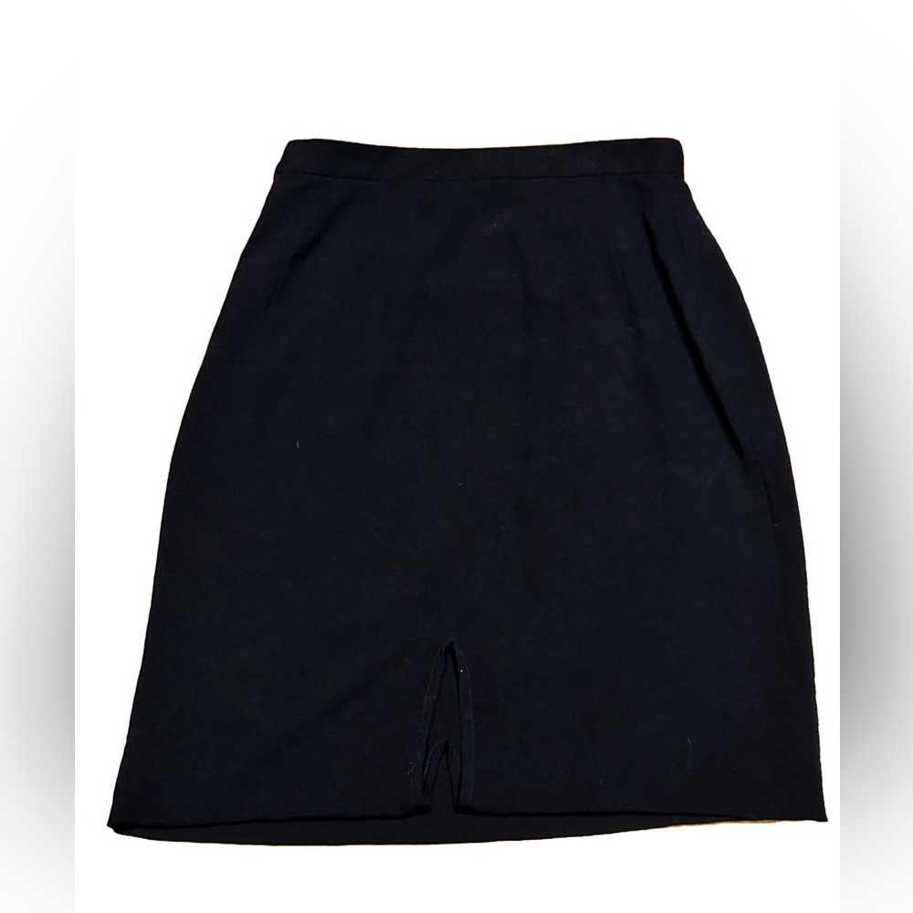 Vintage Comme des Garcons for Bergdorf Goodman Knee-length Skirt Side Zip Size M - Picture 2 of 7